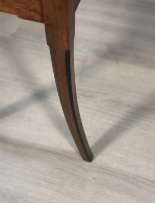 19TH CENTURY WALNUT PIANO STOOL - ADDITIONAL PHOTO 4