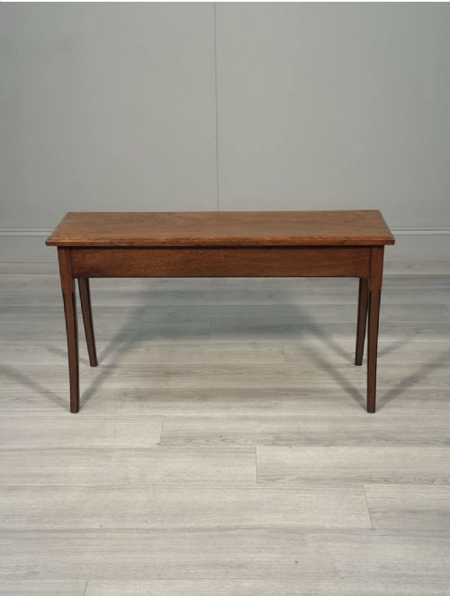 19TH CENTURY WALNUT PIANO STOOL - ADDITIONAL PHOTO 8