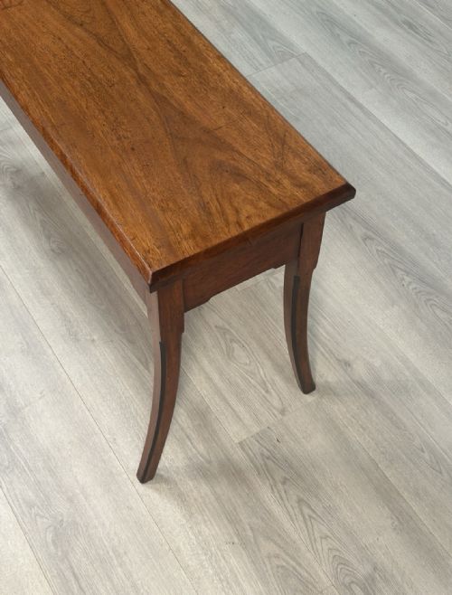 19TH CENTURY WALNUT PIANO STOOL - ADDITIONAL PHOTO 9