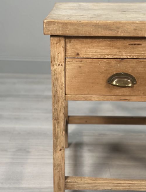 ANTIQUE BAKERS PREP TABLE - ADDITIONAL PHOTO 5