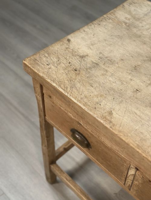 ANTIQUE BAKERS PREP TABLE - ADDITIONAL PHOTO 14