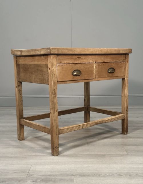 ANTIQUE BAKERS PREP TABLE - ADDITIONAL PHOTO 17