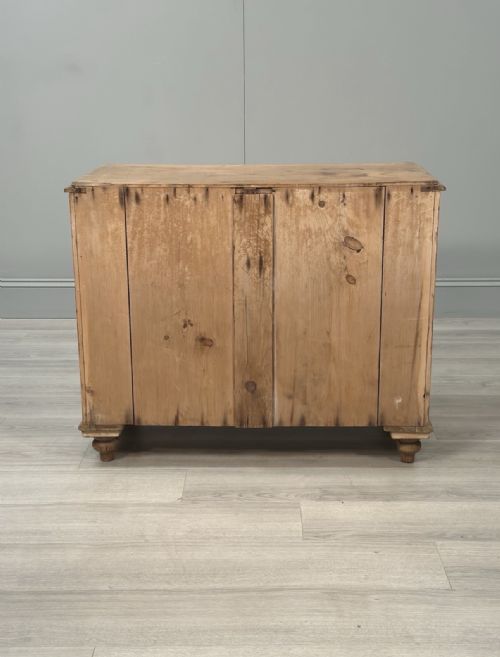 VICTORIAN PINE CHEST OF DRAWERS - ADDITIONAL PHOTO 9