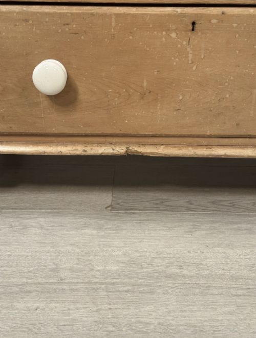 VICTORIAN PINE CHEST OF DRAWERS - ADDITIONAL PHOTO 11