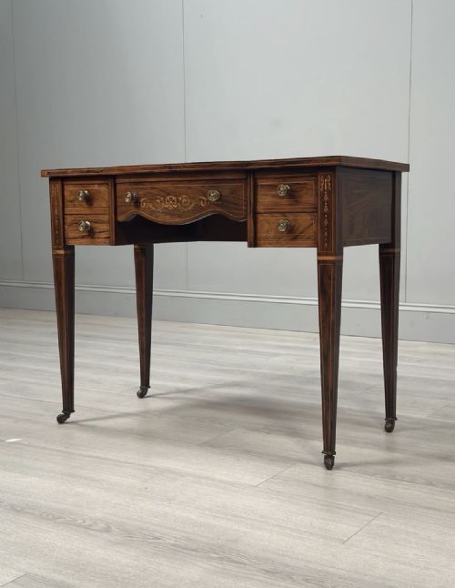 SHERATON REVIVAL ROSEWOOD WRITING DESK
