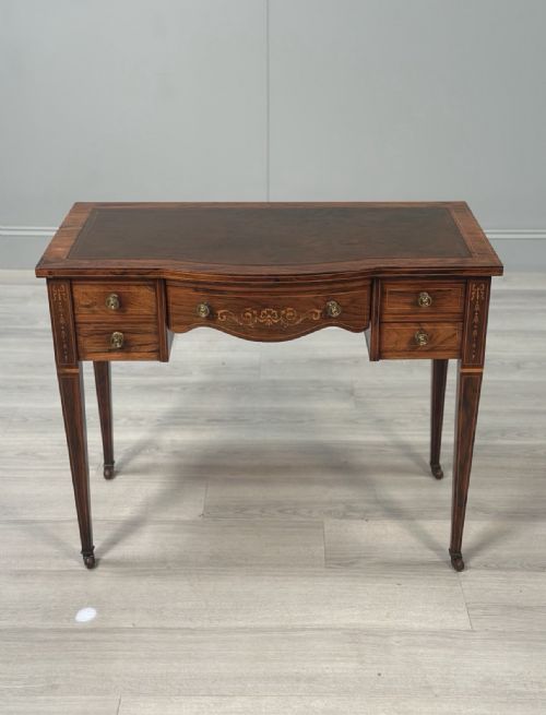 SHERATON REVIVAL ROSEWOOD WRITING DESK - ADDITIONAL PHOTO 2