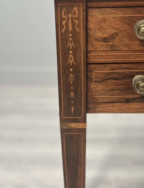 SHERATON REVIVAL ROSEWOOD WRITING DESK - ADDITIONAL PHOTO 4