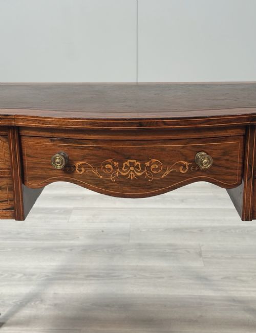 SHERATON REVIVAL ROSEWOOD WRITING DESK - ADDITIONAL PHOTO 5