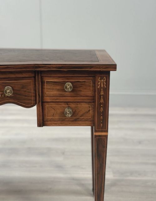 SHERATON REVIVAL ROSEWOOD WRITING DESK - ADDITIONAL PHOTO 6
