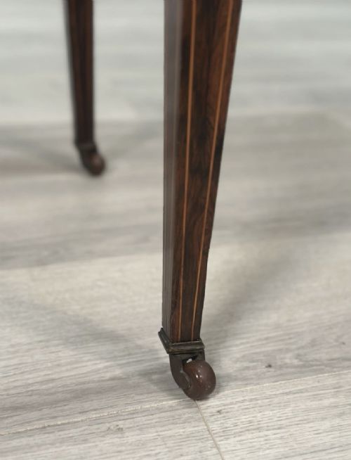 SHERATON REVIVAL ROSEWOOD WRITING DESK - ADDITIONAL PHOTO 7