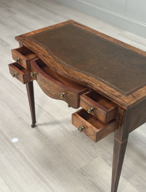 SHERATON REVIVAL ROSEWOOD WRITING DESK - ADDITIONAL PHOTO 8