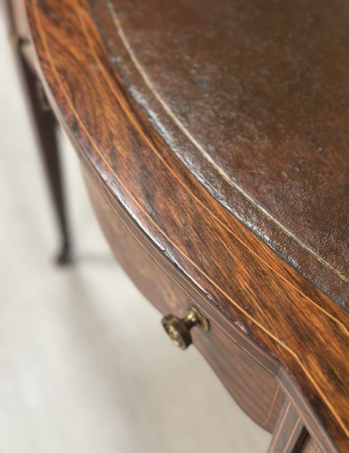 SHERATON REVIVAL ROSEWOOD WRITING DESK - ADDITIONAL PHOTO 10