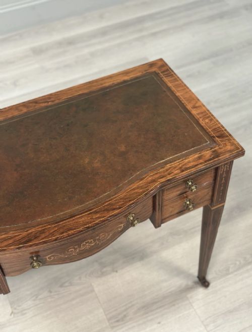 SHERATON REVIVAL ROSEWOOD WRITING DESK - ADDITIONAL PHOTO 17
