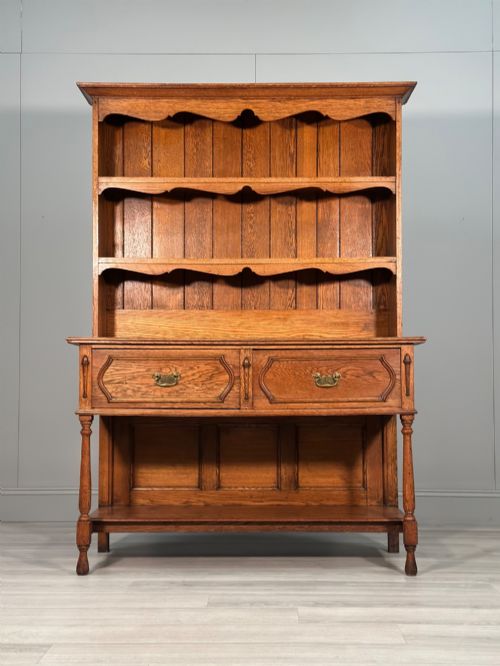 Antique Oak Welsh Dresser C.1910