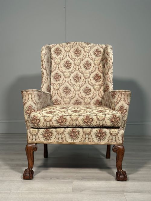 Edwardian Wing Back Armchair