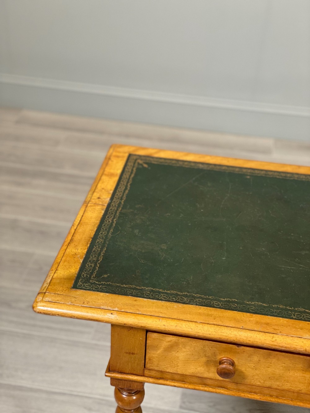 Small Victorian Writing Desk By Heals & Son London View IV