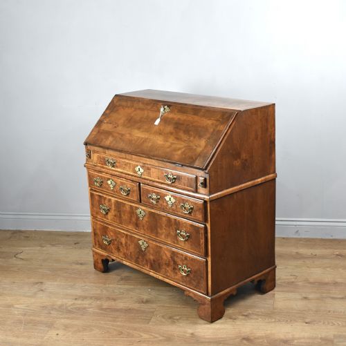 fig 1. 18th century Walnut Bureau
