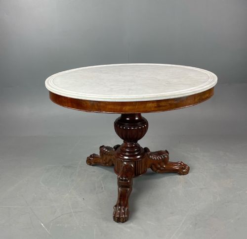 19th Century Marble Top Centre Table
