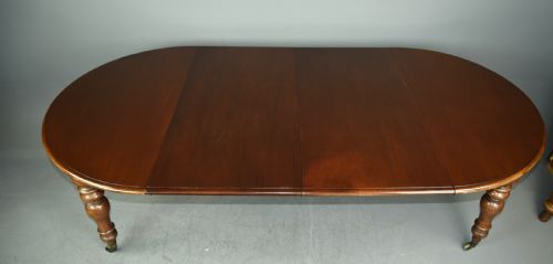 fig 1. victorian dining table seats eight