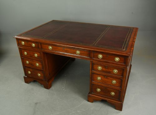fig 2. Victorian partners desk S & H JEWELL 