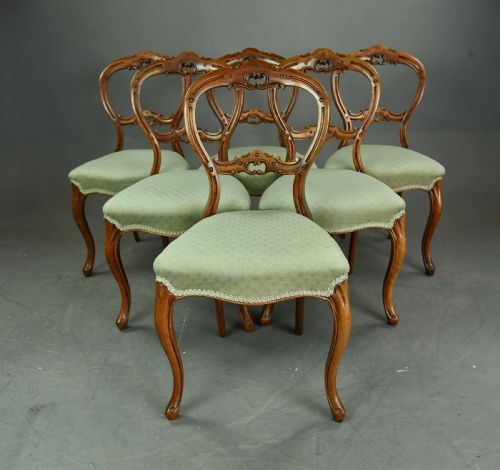 Set of Six Victorian Dining Chairs