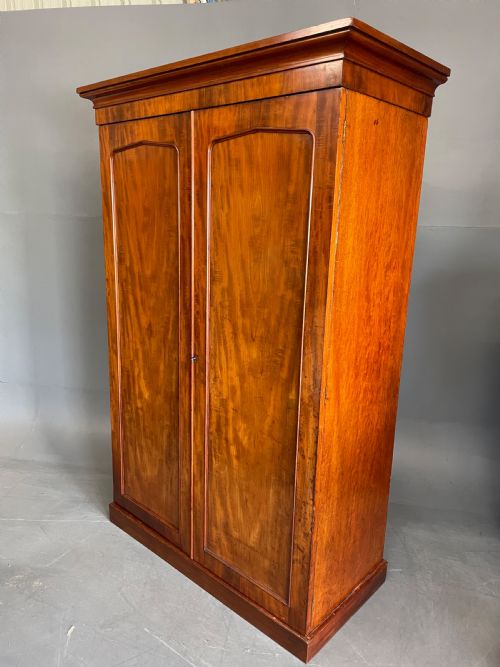 fig 1. Victorian two door wardrobe