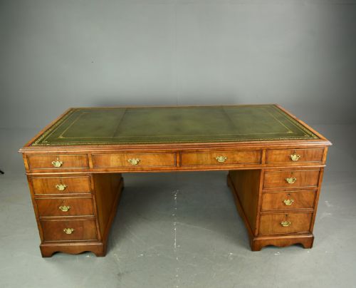fig 1. Victorian walnut partners desk