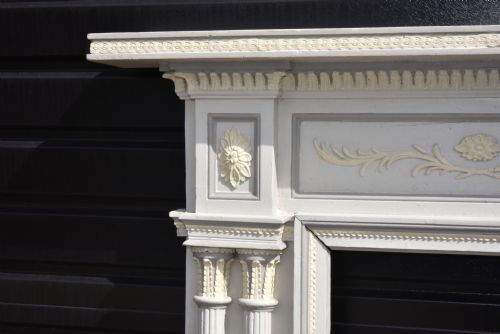 fig 1. 18th century fire surround in the Adams style