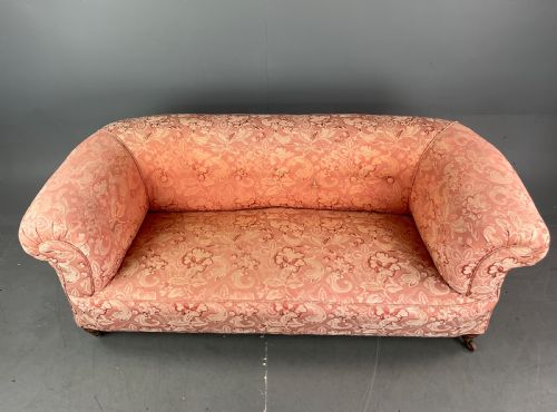 fig 1. Victorian two seat Chesterfield