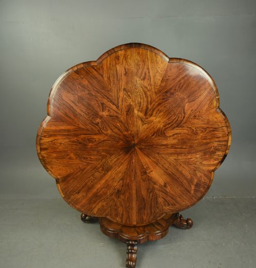 Early 19th Century Regency Rosewood Centre/breakfast/dining Table