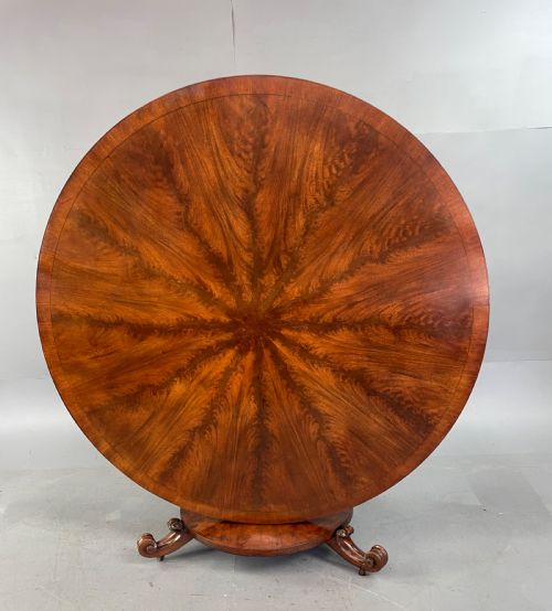 Regency Circular Mahogany Dining Table /Centre Table