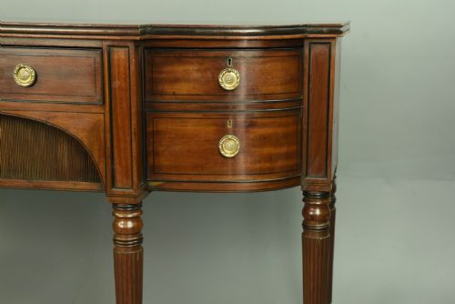 fig 1. Georgian mahogany sideboard