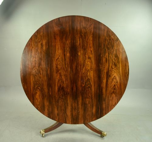 Regency Rosewood Circular Dining Table