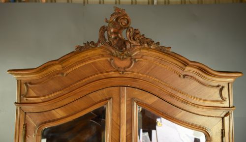 fig 1. French two door armoire wardrobe