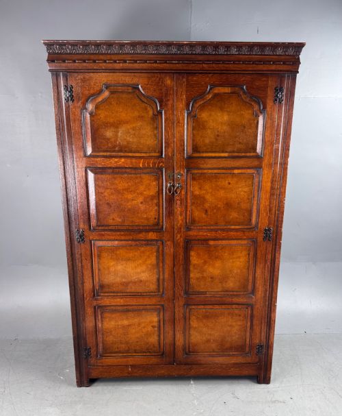 Ipswich Oak Double Wardrobe