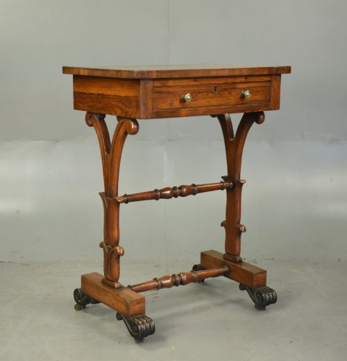Regency Rosewood Lamp Table