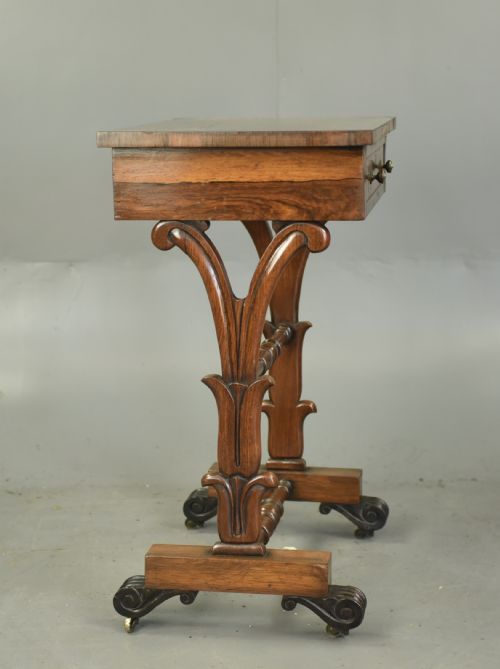 fig 1. Regency Rosewood lamp table