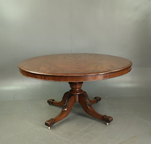 Regency Mahogany Dining Table