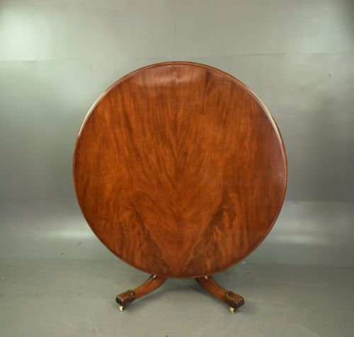 fig 1. Regency mahogany dining table