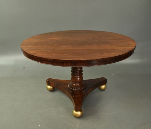 fig 1. Regency rosewood dining table /centre table 