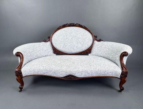 Victorian Mahogany Double Ended Sofa