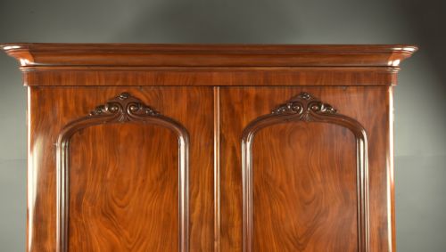 fig 1. Victorian double wardrobe