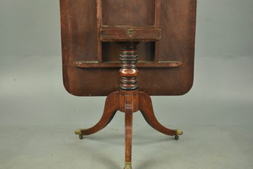 GEORGIAN MAHOGANY SUPPER TABLE - ADDITIONAL PHOTO 4