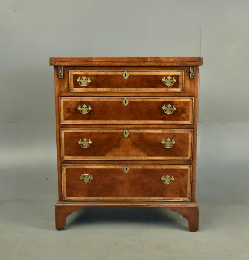 Antique Walnut Bachelors Chest