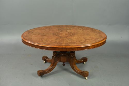 fig 1. Victorian walnut coffee table