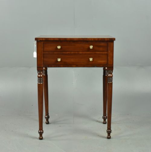 fig 1. Regency mahogany side table