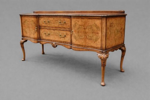 fig 2. Hille of London walnut dining suite
