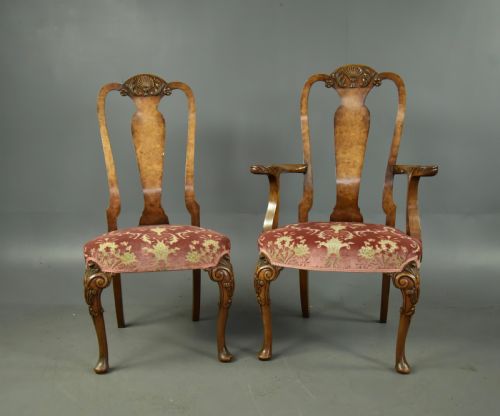 fig 4. Hille of London walnut dining suite