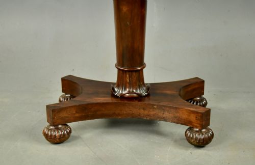 fig 2. Regency rosewood console tea table