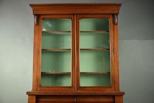 fig 1. Victorian mahogany bookcase